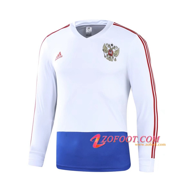 Sweatshirt Training Russie Blanc 2018/2019