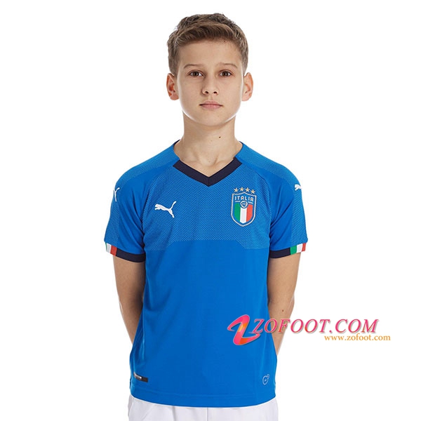 Maillot Equipe Foot de Italie Enfant 2018/2019 Domicile