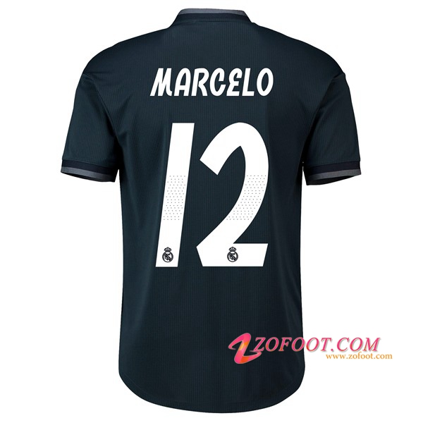 Maillot de Foot Real Madrid (12 MARCELO) Exterieur 2018/2019