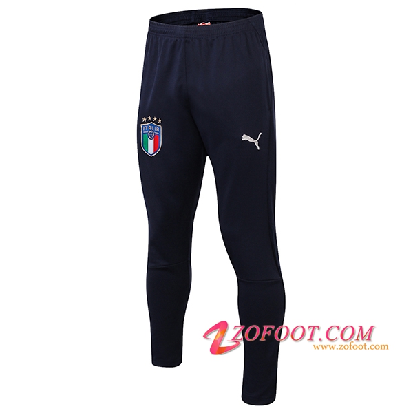 Training Pantalon Foot Italie Bleu Fonce 2018/2019