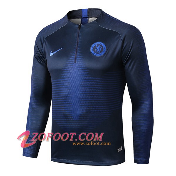 Sweatshirt Training FC Chelsea Bleu Saphir 2019/2020