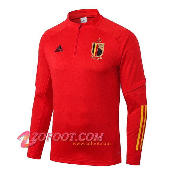 Sweatshirt Training Belgique Rouge 2019/2020