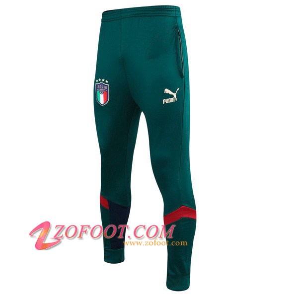 Training Pantalon Foot Italie Vert 2019/2020