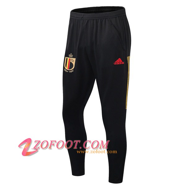 Training Pantalon Foot Belgique Noir Rouge 2019/2020