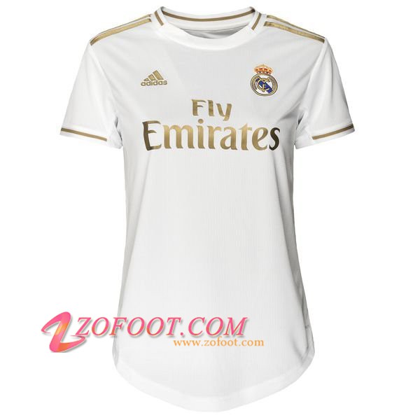 Maillot de Foot Real Madrid Femme Domicile 2019/2020