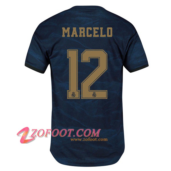 Maillot de Foot Real Madrid (Marcelo 12) Exterieur 2019/2020