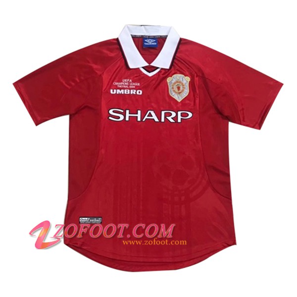Maillot de Foot Manchester United Domicile 1999/2000