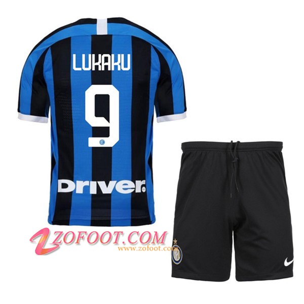 Maillot de Foot Inter Milan (LUKAKU 9) Enfant Domicile 2019/2020