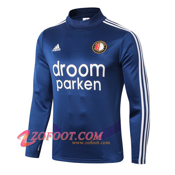 Sweatshirt Training Feyenoord Rotterdam Bleu 2019/2020