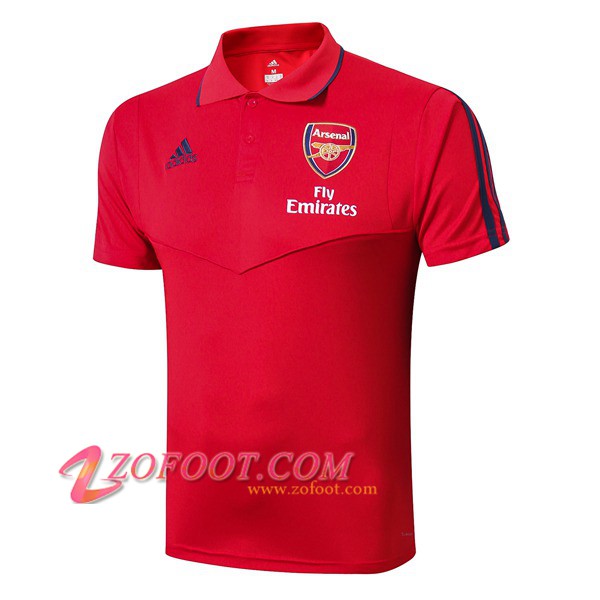 Polo Foot Arsenal Rouge 2019/2020