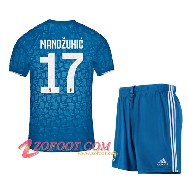 Maillot de Foot Juventus (MANDZUKIC 17) Enfant Third 2019/2020