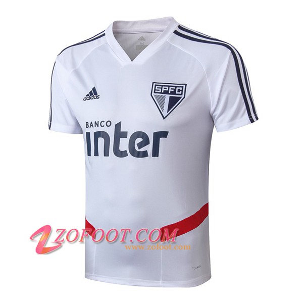 Training T-Shirts Sao Paulo FC Blanc 2019/2020