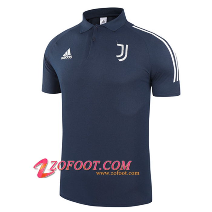 Polo Foot Juventus Bleu Marin 2021/2022