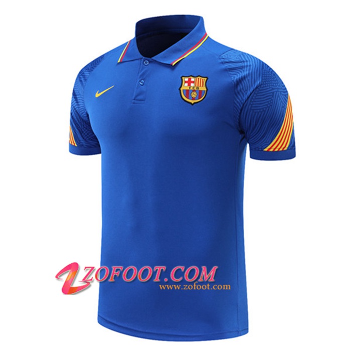 Polo Foot FC Barcelone Bleu 2021/2022