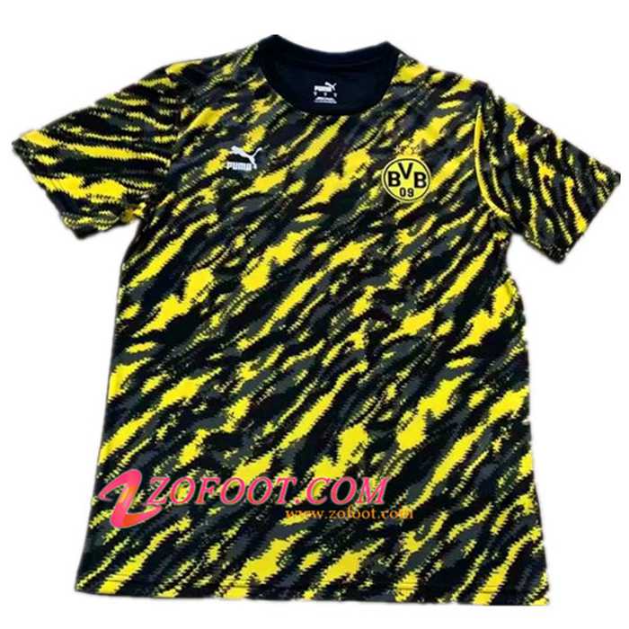 Training T-Shirts Dortmund BVB Noir/Jaune 2021/2022
