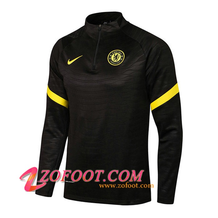 Sweatshirt Training FC Chelsea Noir 2021/2022
