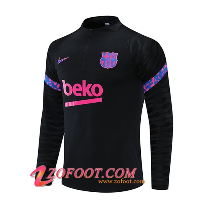 Sweatshirt Training FC Barcelone Noir 2021/2022
