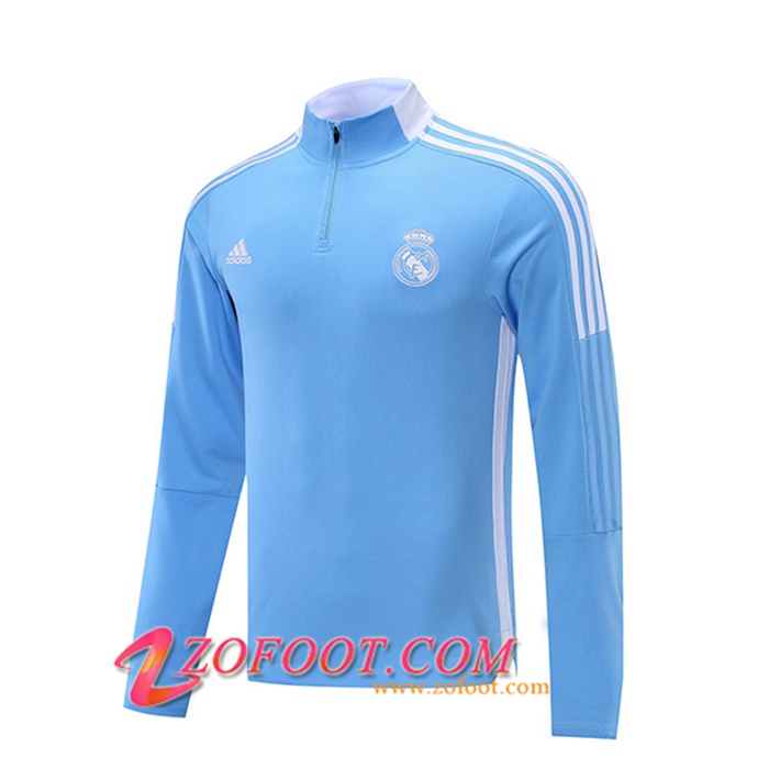 Sweatshirt Training Real Madrid Bleu 2021/2022 -1