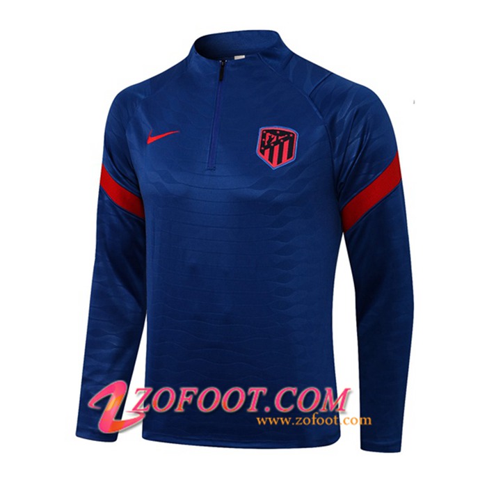 Sweatshirt Training Atletico Madrid Bleu 2021/2022