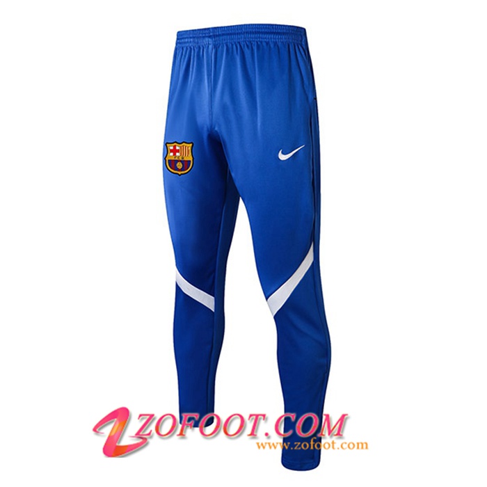 Training Pantalon Foot FC Barcelone Bleu 2021/2022 -4