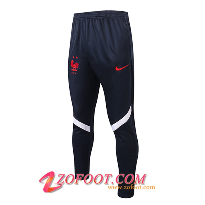 Training Pantalon Foot France Noir/Rouge 2021/2022