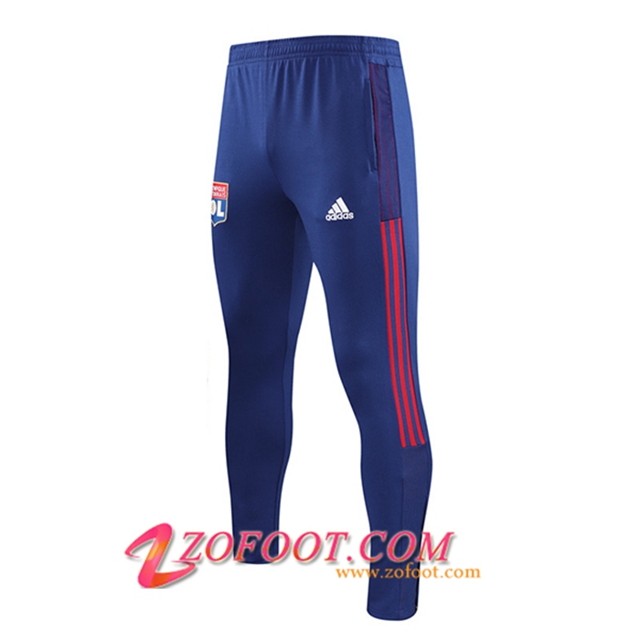 Training Pantalon Foot Lyon OL Bleu 2021/2022
