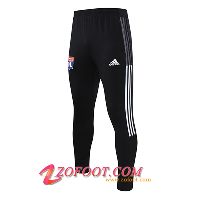 Training Pantalon Foot Lyon OL Gris 2021/2022
