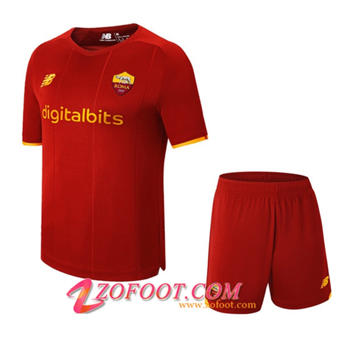 Maillot de Foot AS Roma Enfant Domicile 2021/2022
