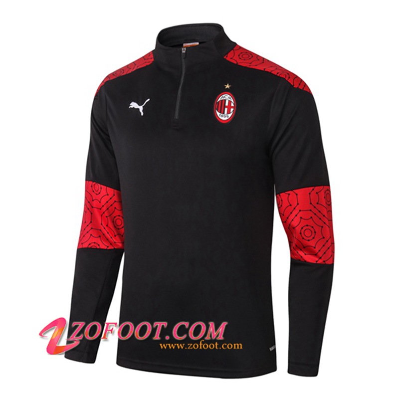 Sweatshirt Training Milan AC Noir 2020/2021