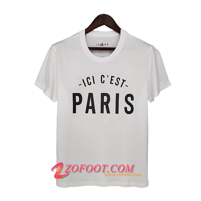 Training T-Shirts Jordan PSG Blanc 2021/2022 -2