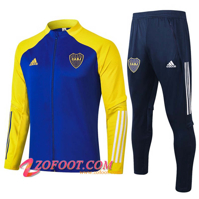 Ensemble Survetement de Foot - Veste Boca Juniors Bleu 2020/2021