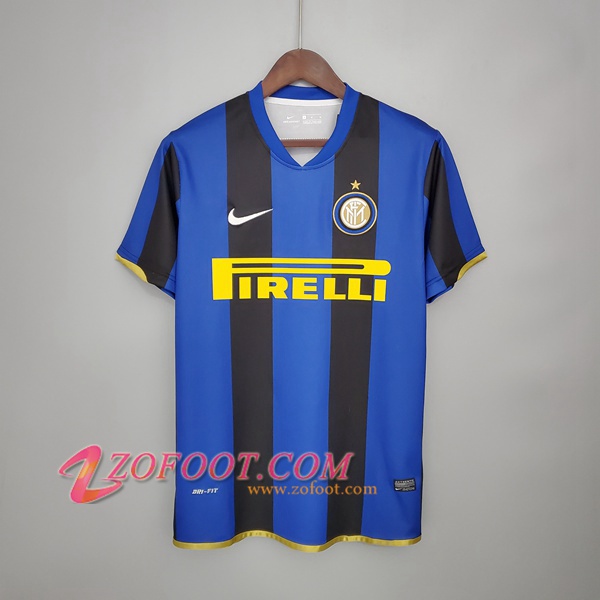 Maillot de Foot Inter Milan Retro Domicile 2008/2009