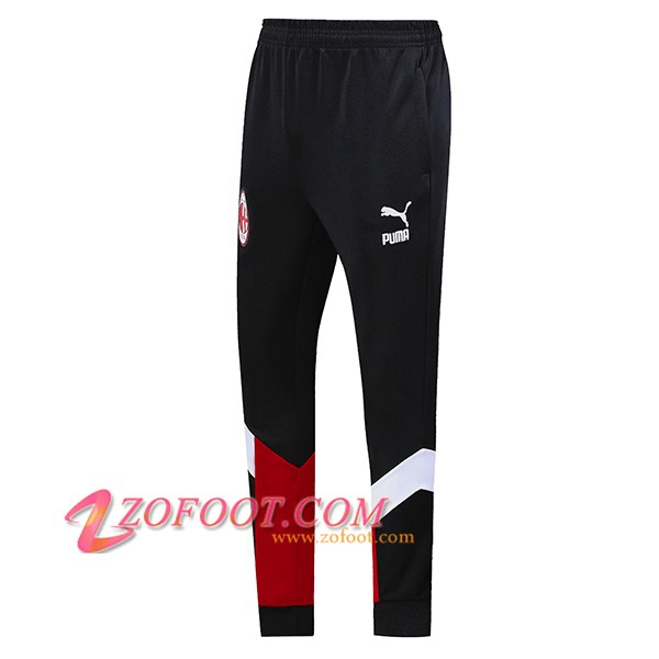 Training Pantalon Foot AC Milan Noir Rouge 2019/2020