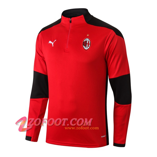 Sweatshirt Training Milan AC Rouge 2020/2021