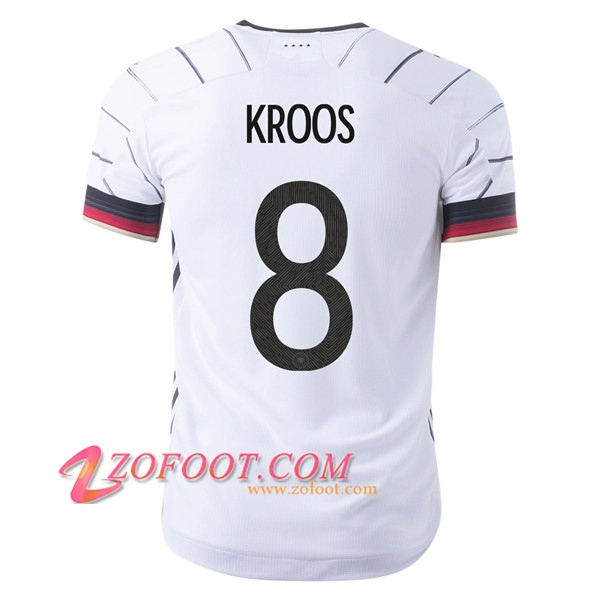 Maillot Equipe Allemagne (Kroos 8) Domicile UEFA Euro 2020