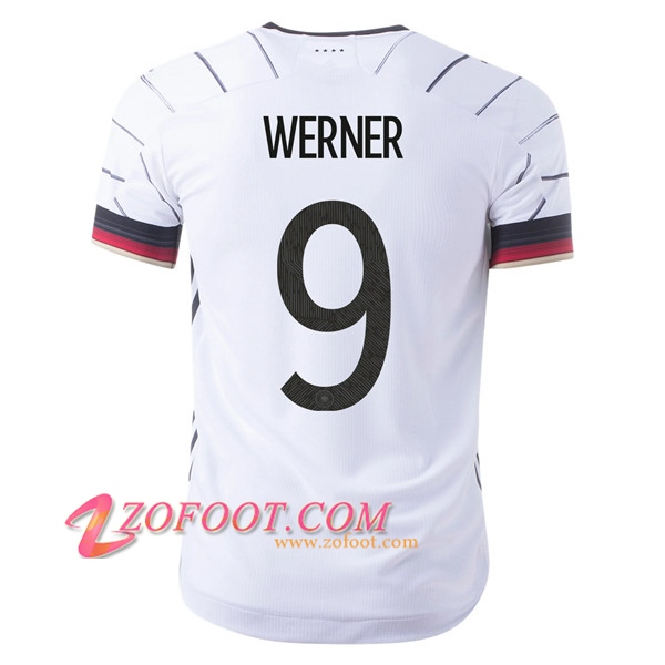 Maillot Equipe Allemagne (Werner 9) Domicile UEFA Euro 2020