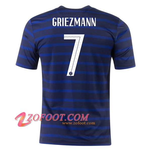 Maillot Equipe France (Griezmann 7) Domicile UEFA Euro 2020