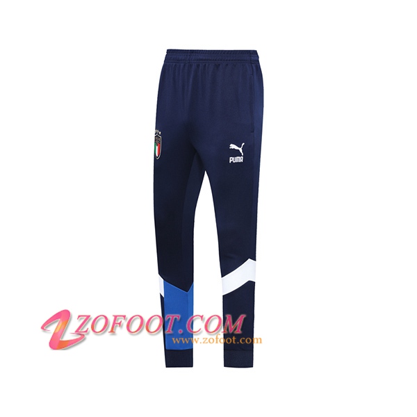 Nouveau Training Pantalon Italie Bleu Royal 2020/2021