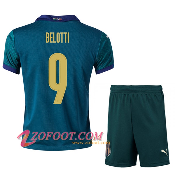 Maillot UEFA Euro 2020 Italie (BELOTTI 9) Enfant Third