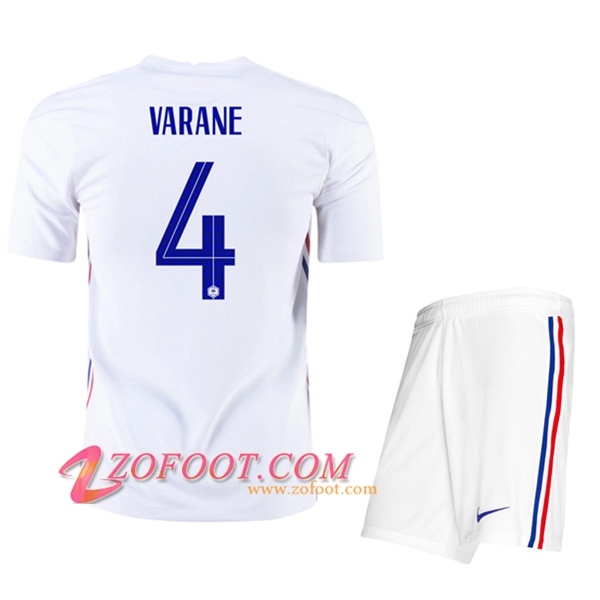 Maillot UEFA Euro 2020 France (Varane 4) Enfant Exterieur