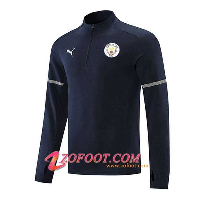 Sweatshirt Training Manchester City Bleu Marin 2021/2022