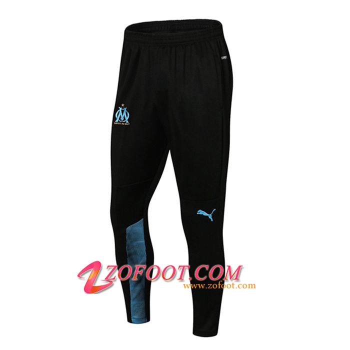 Training Pantalon Foot Marseille OM Noir/Blue 2021/2022