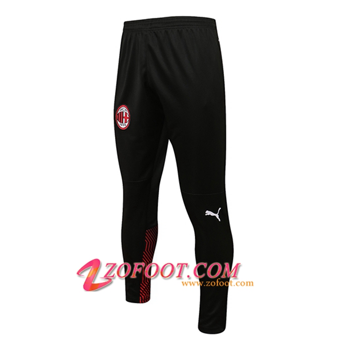 Training Pantalon Foot AC Milan Noir/Rouge 2021/2022