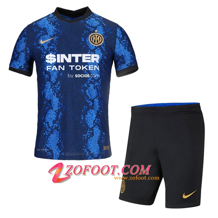Ensemble Maillot Foot Inter Milan Domicile + Short 2021/2022