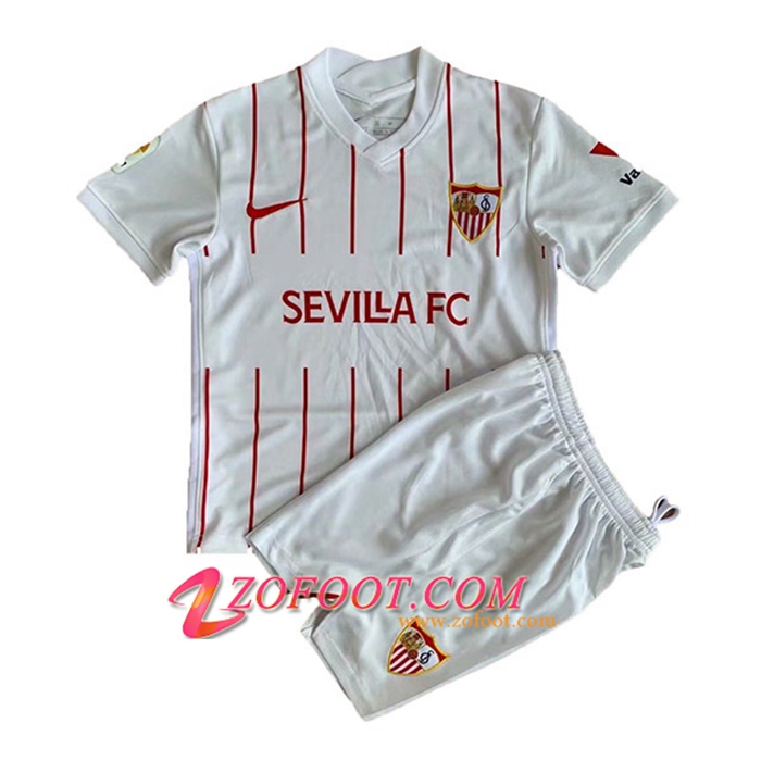 Maillot de Foot Sevilla FC Enfant Domicile 2021/2022