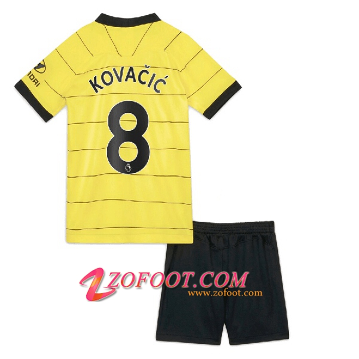 Maillot de Foot FC Chelsea (Kovacic 8) Enfant Exterieur 2021/2022