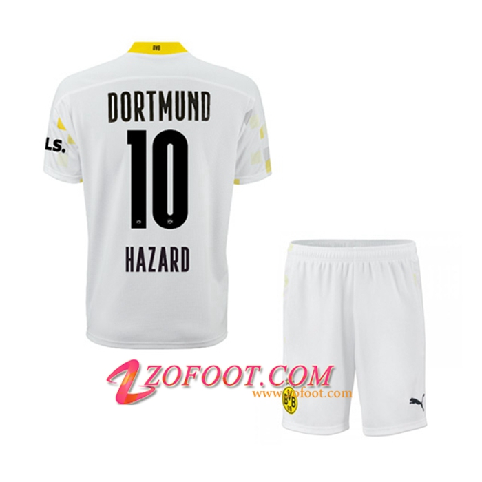 Maillot de Foot Dortmund BVB (Hazard 10) Enfant Third 2021/2022