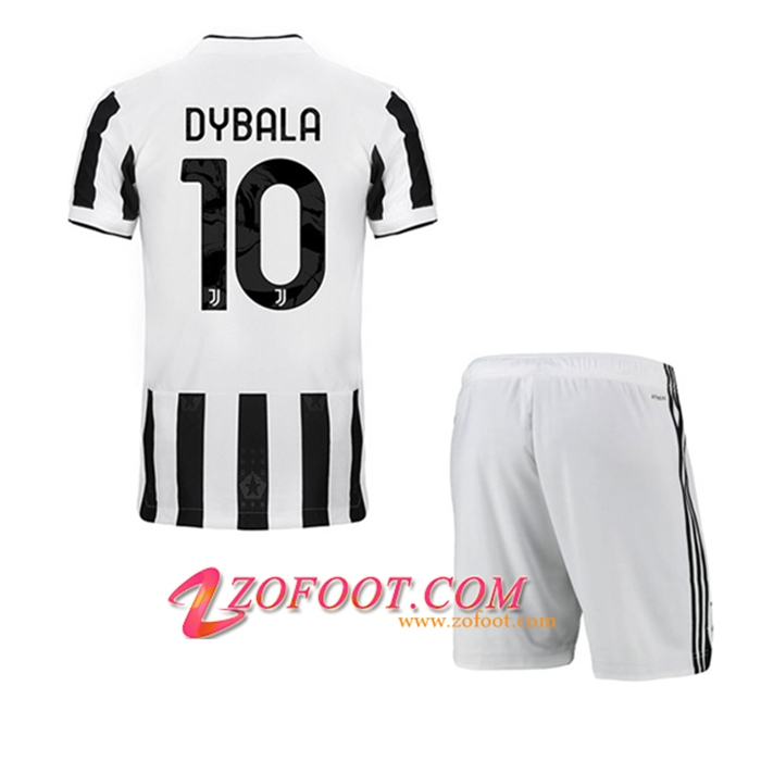 Maillot de Foot Juventus (DYBALA 10) Enfant Domicile 2021/2022