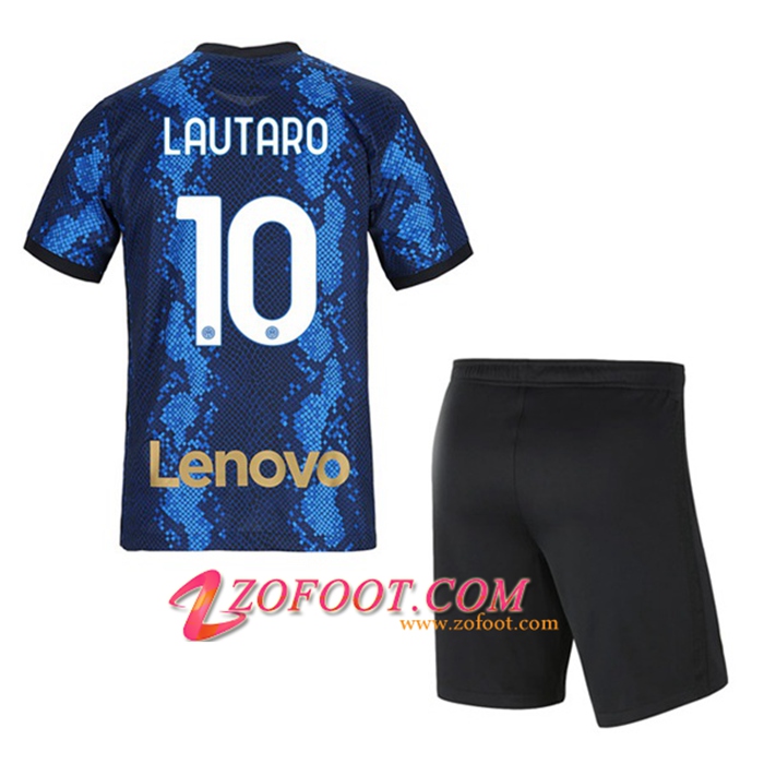 Maillot de Foot Inter Milan (LAUTARO 10) Enfant Domicile 2021/2022