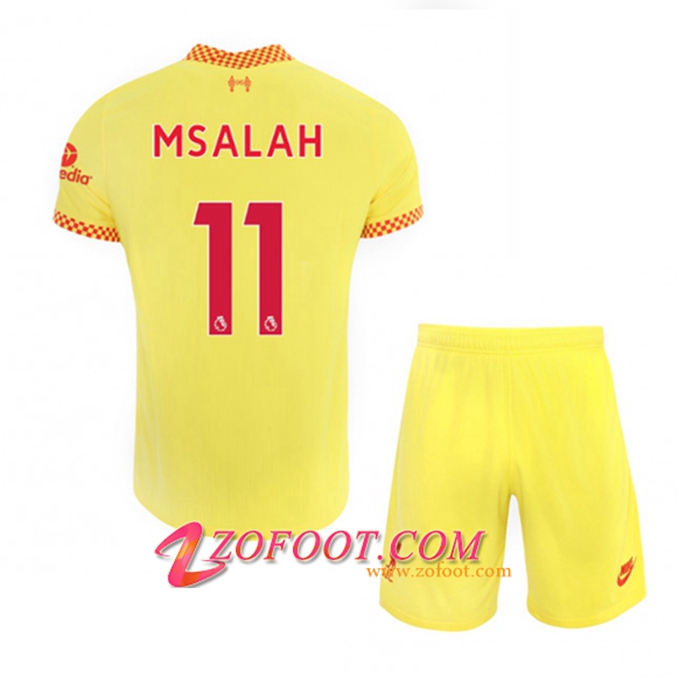 Maillot de Foot FC Liverpool (Mohamed Salah 11) Enfant Third 2021/2022